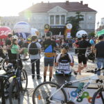 209.07.2022. Kielce. Rynek. Prezentacja kolarzy startujących w 79. Tour de Pologne / Fot. Wiktor Taszłow - Radio Kielce