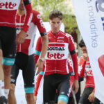 209.07.2022. Kielce. Rynek. Prezentacja kolarzy startujących w 79. Tour de Pologne / Fot. Wiktor Taszłow - Radio Kielce