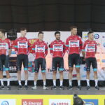 209.07.2022. Kielce. Rynek. Prezentacja kolarzy startujących w 79. Tour de Pologne / Fot. Wiktor Taszłow - Radio Kielce