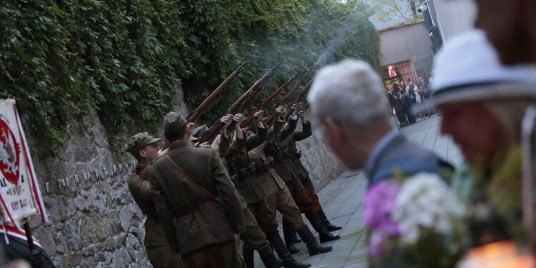 29.07.2022. Kielce. Widowisko „Rozbić więzienie UB” / Fot. Wiktor Taszłow - Radio Kielce