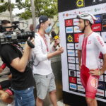 30.07.2022. Kielce. Rynek. Start wyścigu Toru de Pologne / Fot. Wiktor Taszłow - Radio Kielce