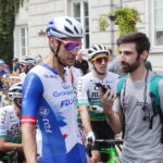 30.07.2022. Kielce. Rynek. Start wyścigu Toru de Pologne / Fot. Wiktor Taszłow - Radio Kielce