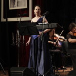 10.07.2022. Busko-Zdrój. 28. Międzynarodowy Festiwal Muzyczny im. Krystyny Jamroz. Koncert finałowy. Na zdjęciu: Bernadetta Grabias / Fot. Jarosław Kubalski - Radio Kielce