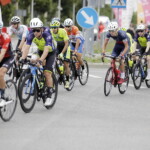 02.07.2022 Kielce. Kolarski Międzynarodowy Wyścig Solidarności i Olimpijczyków. Start honorowy