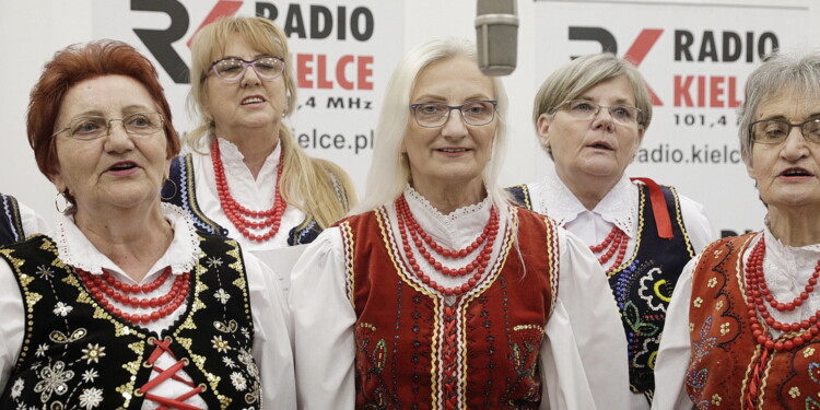 02.07.2022 Radio Kielce. Studio Gram. Zespół Pacanowianie / fot. Jarosław Kubalski - Radio Kielce