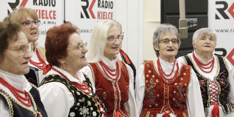 02.07.2022 Radio Kielce. Studio Gram. Zespół Pacanowianie / fot. Jarosław Kubalski - Radio Kielce