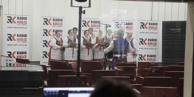 02.07.2022 Radio Kielce. Studio Gram. Zespół Pacanowianie / fot. Jarosław Kubalski - Radio Kielce