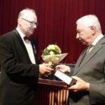 02.07.2022. Busko-Zdrój. Inauguracja 28. Międzynarodowego Festiwalu Muzycznego im. Krystyny Jamroz. Na zdjęciu (od lewej): Artur Jaroń - dyrektor artystyczny festiwalu i Krzysztof Lipiec - pełnomocnik kieleckiego okręgu Prawa i Sprawiedliwości / Fot. Jarosław Kubalski - Radio Kielce