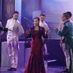 02.07.2022. Busko-Zdrój. Inauguracja 28. Międzynarodowego Festiwalu Muzycznego im. Krystyny Jamroz. Na zdjęciu (w środku): Grażyna Brodzińska / Fot. Jarosław Kubalski - Radio Kielce