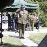 04.07.2022 Kielce. Uroczystości upamiętniające 79.rocznicę tragicznej śmierci gen. Władysława Sikorskiego. Na zdjęciu: pułk. Adam Włoczewski - komendant Centrum Przygotowań do Misji Zagranicznych w Kielcach / Fot. Jarosław Kubalski - Radio Kielce