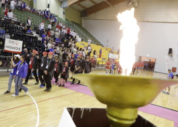 06.07.2022 Kielce. Hala Legionów. Zakończenie XII Ogólnopolskich Letnich Igrzysk Olimpiad Specjalnych