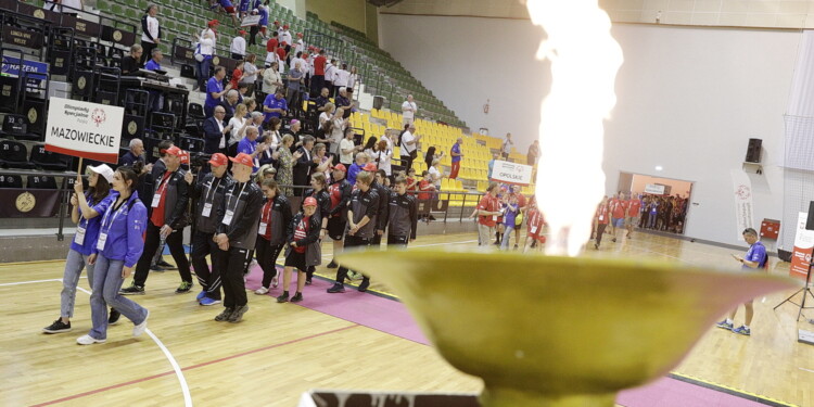 06.07.2022 Kielce. Hala Legionów. Zakończenie XII Ogólnopolskich Letnich Igrzysk Olimpiad Specjalnych