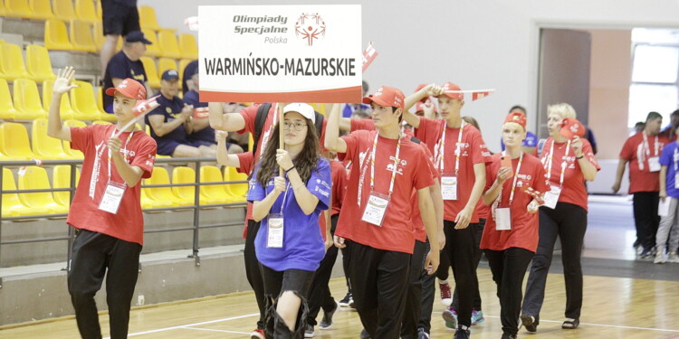 06.07.2022 Kielce. Hala Legionów. Zakończenie XII Ogólnopolskich Letnich Igrzysk Olimpiad Specjalnych