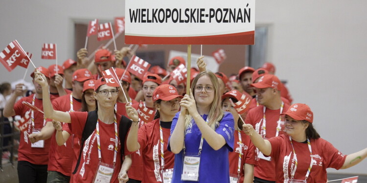 06.07.2022 Kielce. Hala Legionów. Zakończenie XII Ogólnopolskich Letnich Igrzysk Olimpiad Specjalnych