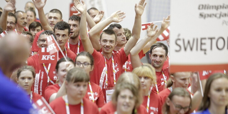 06.07.2022 Kielce. Hala Legionów. Zakończenie XII Ogólnopolskich Letnich Igrzysk Olimpiad Specjalnych