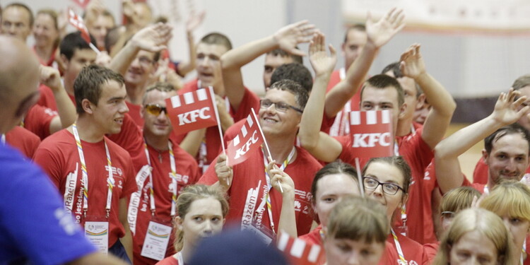 06.07.2022 Kielce. Hala Legionów. Zakończenie XII Ogólnopolskich Letnich Igrzysk Olimpiad Specjalnych