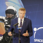 07.07.2022 Kielce. Konferencja na temat zawodów łazików marsjańskich ERC. Prezydent Kielc Bogdan Wenta / Fot. Jarosław Kubalski - Radio Kielce