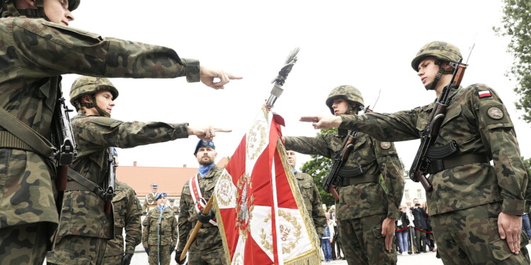 08.07.2022 Kielce. Centrum Przygotowań do Misji Zagranicznych. Przysięga elewów / Fot. Jarosław Kubalski - Radio Kielce