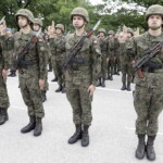 Absolwenci klas mundurowych złożyli uroczystą przysięgę - Radio Kielce 08.07.2022 Kielce. Centrum Przygotowań do Misji Zagranicznych. Przysięga elewów / Fot. Jarosław Kubalski - Radio Kielce