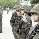 Absolwenci klas mundurowych złożyli uroczystą przysięgę - Radio Kielce 08.07.2022 Kielce. Centrum Przygotowań do Misji Zagranicznych. Przysięga elewów / Fot. Jarosław Kubalski - Radio Kielce