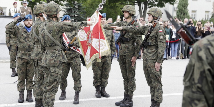 08.07.2022 Kielce. Centrum Przygotowań do Misji Zagranicznych. Przysięga elewów / Fot. Jarosław Kubalski - Radio Kielce