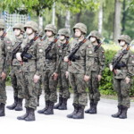 Absolwenci klas mundurowych złożyli uroczystą przysięgę - Radio Kielce 08.07.2022 Kielce. Centrum Przygotowań do Misji Zagranicznych. Przysięga elewów / Fot. Jarosław Kubalski - Radio Kielce