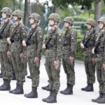 Absolwenci klas mundurowych złożyli uroczystą przysięgę - Radio Kielce 08.07.2022 Kielce. Centrum Przygotowań do Misji Zagranicznych. Przysięga elewów / Fot. Jarosław Kubalski - Radio Kielce