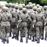 Absolwenci klas mundurowych złożyli uroczystą przysięgę - Radio Kielce 08.07.2022 Kielce. Centrum Przygotowań do Misji Zagranicznych. Przysięga elewów / Fot. Jarosław Kubalski - Radio Kielce