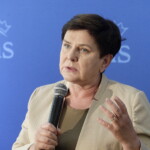 09.07.2022. Busko-Zdrój. Wizyta europoseł Beaty Szydło. Na zdjęciu: Beata Szydło / Fot. Jarosław Kubalski - Radio Kielce