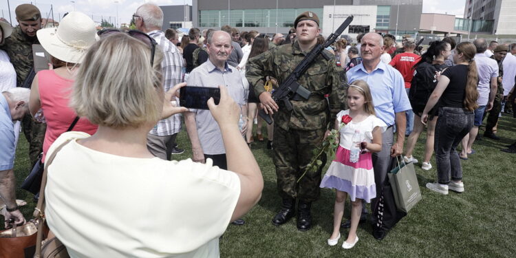23.07.2022 Kielce. Przysięga Wojsk Obrony Terytorialnej / Fot. Jarosław Kubalski - Radio Kielce