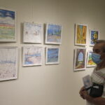 28.07.2022 Kielce. Muzeum Historii Kielc. Wystawa prac Katarzyny Zawiszy/ Fot. Jarosław Kubalski - Radio Kielce