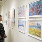 28.07.2022 Kielce. Muzeum Historii Kielc. Wystawa prac Katarzyny Zawiszy/ Fot. Jarosław Kubalski - Radio Kielce