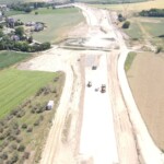 9.07.2022. Budowa obwodnicy Ostrowca Świętokrzyskiego / Fot. GDDKiA