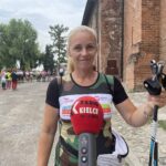 30.07.2022. Sandomierz. Szkolenie instruktorów nordic walking. Na zdjęciu: Paulina Ruta - prezes Polskiego Stowarzyszenia NW / Fot. Grażyna Szlęzak - Radio Kielce