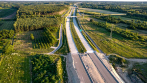 Budowa trasy S7. Odcinek Lesznowola - Tarczyn Północ / Fot. GDDKiA