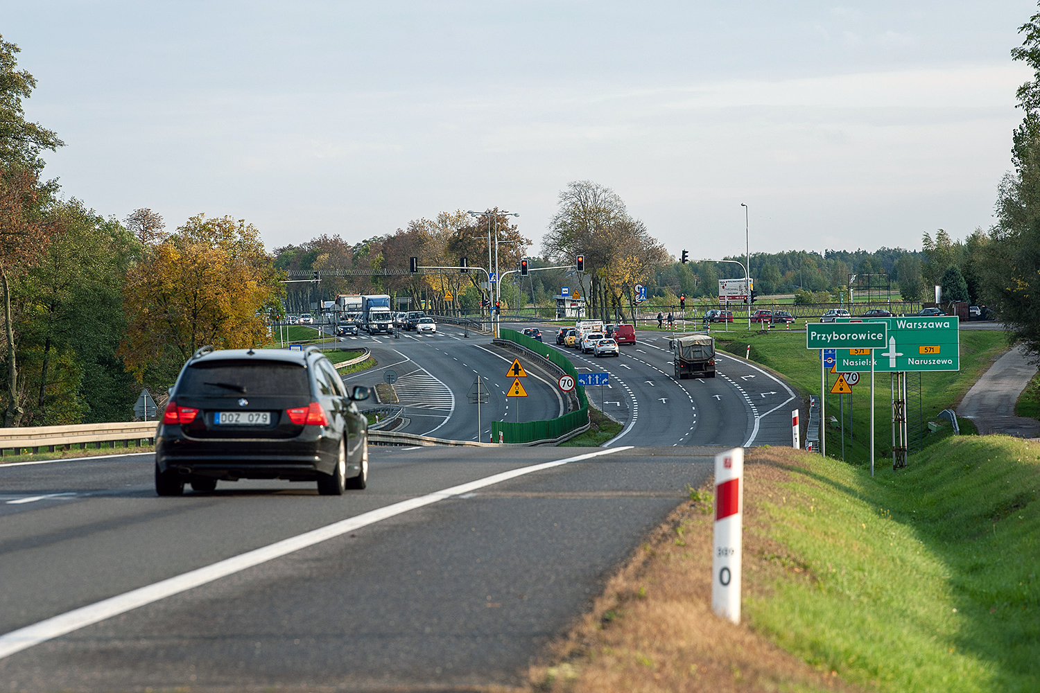 Trasa S7. Odcinek węzeł Siedlin - węzeł Załuski / Fot. GDDKiA