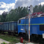 12.07.2022. Jęgrzna, pow. skarżyski. Pożar lokomotywy / Fot. KP PSP w Skarżysku-Kamiennej