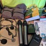 Zestaw nagłaśniający na pielgrzymkę / Fot. Emilia Sitarska - Radio Kielce