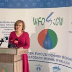 25.07.2022. Kielce. Wojewódzki Fundusz Ochrony Środowiska i Gospodarki Wodnej. Na zdjęciu: Anna Krupka - wiceminister sportu i turystyki / Fot. Paulina Michta - Radio Kielce