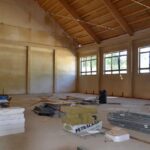 27.07.2022. Huta Nowa. Budowa sali gimnastycznej / Fot. Gmina Bieliny