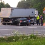 20.07.2022. Ruda Maleniecka. Wypadek / Fot. słuchacz Radia Kielce