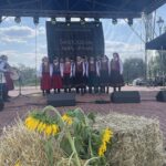 24.07.2022. Staszów. I Staszowski Przegląd Zespołów Folklorystycznych / Fot. Grażyna Szlęzak - Radio Kielce