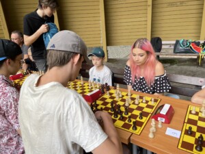 07.07.2022. Kielce. Wakacyjna Szkoła Szachowa Radia Kielce / Fot. Jakub Rożek - Radio Kielce