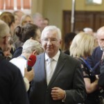 03.07.2022. Ostrowiec Świętokrzyski. Wizyta Jarosława Kaczyńskiego. Na zdjęciu: poseł Krzysztof Lipiec / Fot. Jarosław Kubalski - Radio Kielce