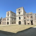 Ujazd. Dziedziniec zamku Krzyżtopór / Fot. Emilia Sitarska - Radio Kielce