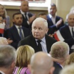 03.07.2022. Ostrowiec Świętokrzyski. Wizyta Jarosława Kaczyńskiego. Na zdjęciu: Jarosław Kaczyński - prezes PiS / Fot. Jarosław Kubalski - Radio Kielce