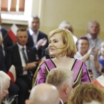 03.07.2022. Ostrowiec Świętokrzyski. Wizyta Jarosława Kaczyńskiego. Na zdjęciu: Anna Krupka - wiceminister sportu i turystyki / Fot. Jarosław Kubalski - Radio Kielce
