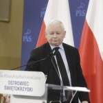 03.07.2022. Ostrowiec Świętokrzyski. Wizyta Jarosława Kaczyńskiego. Na zdjęciu: Jarosław Kaczyński - prezes PiS / Fot. Jarosław Kubalski - Radio Kielce