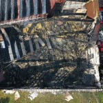 10.07.2022. Sędziszów. Budynek basenu po pożarze / Fot. Jarosław Kubalski - Radio Kielce