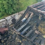 10.07.2022. Sędziszów. Budynek basenu po pożarze / Fot. Jarosław Kubalski - Radio Kielce